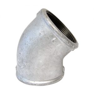 Conexão Cotovelo (Joelho) 45° Galvanizado