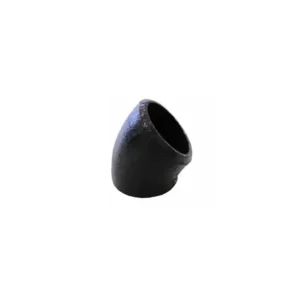 Curva 45° aço carbono SCH40 para solda