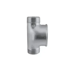 Conexão tee para hidrante galvanizado
