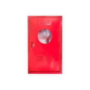 Caixa metálica mangueira sobrepor com visor - 45 x 75 x 17cm
